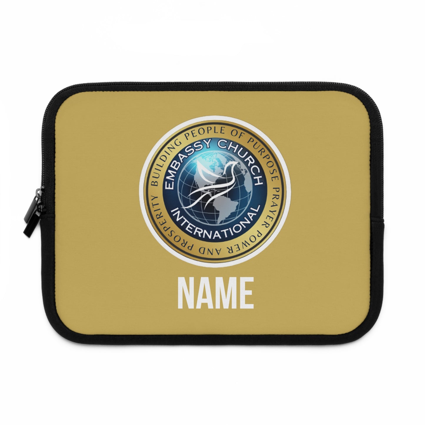 Personalized Embassy Church International Laptop Sleeve