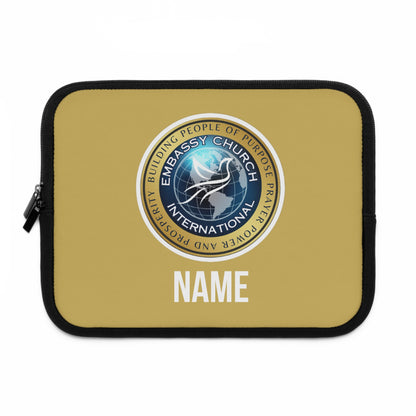 Personalized Embassy Church International Laptop Sleeve