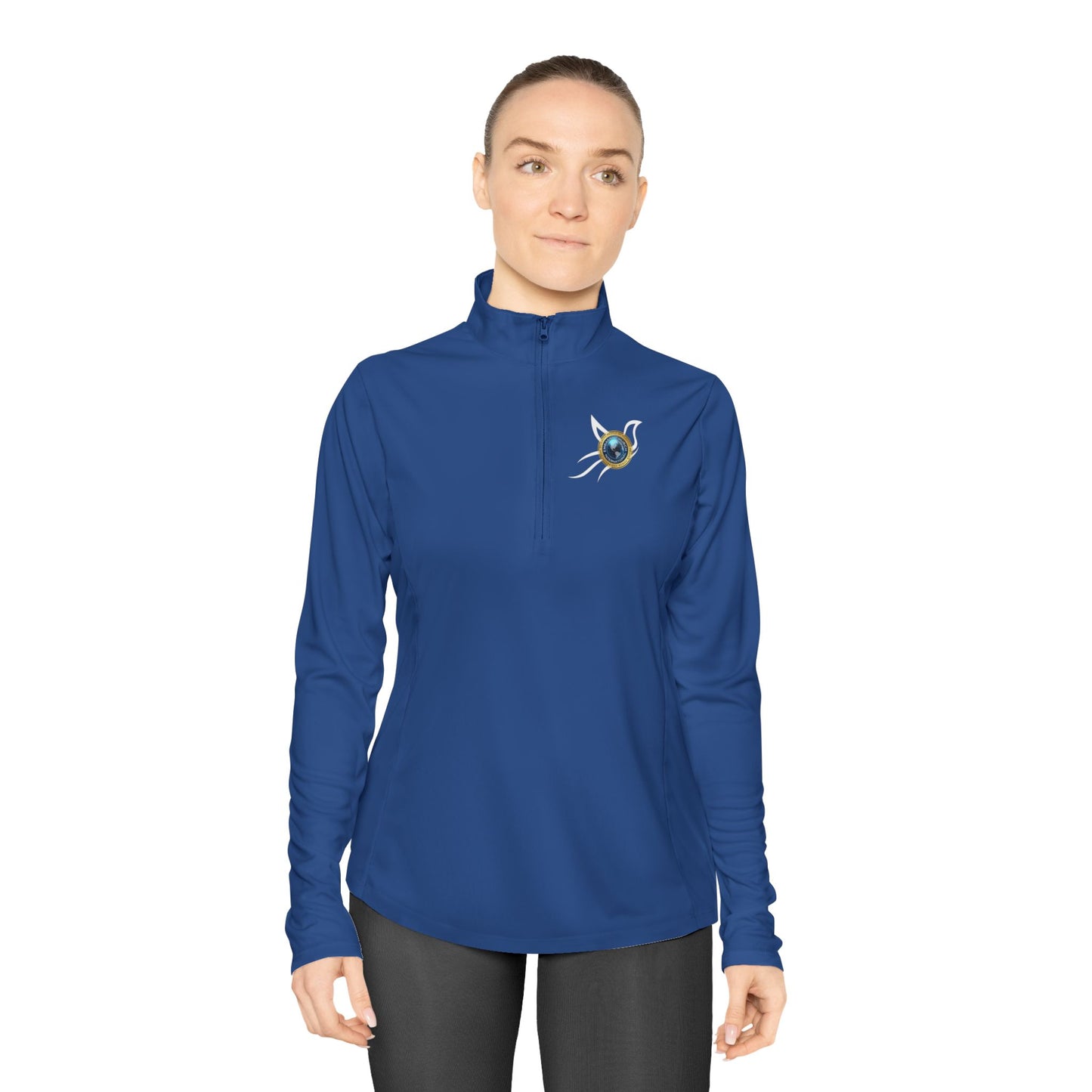 Embassy Church International Dove Ladies Quarter-Zip Pullover