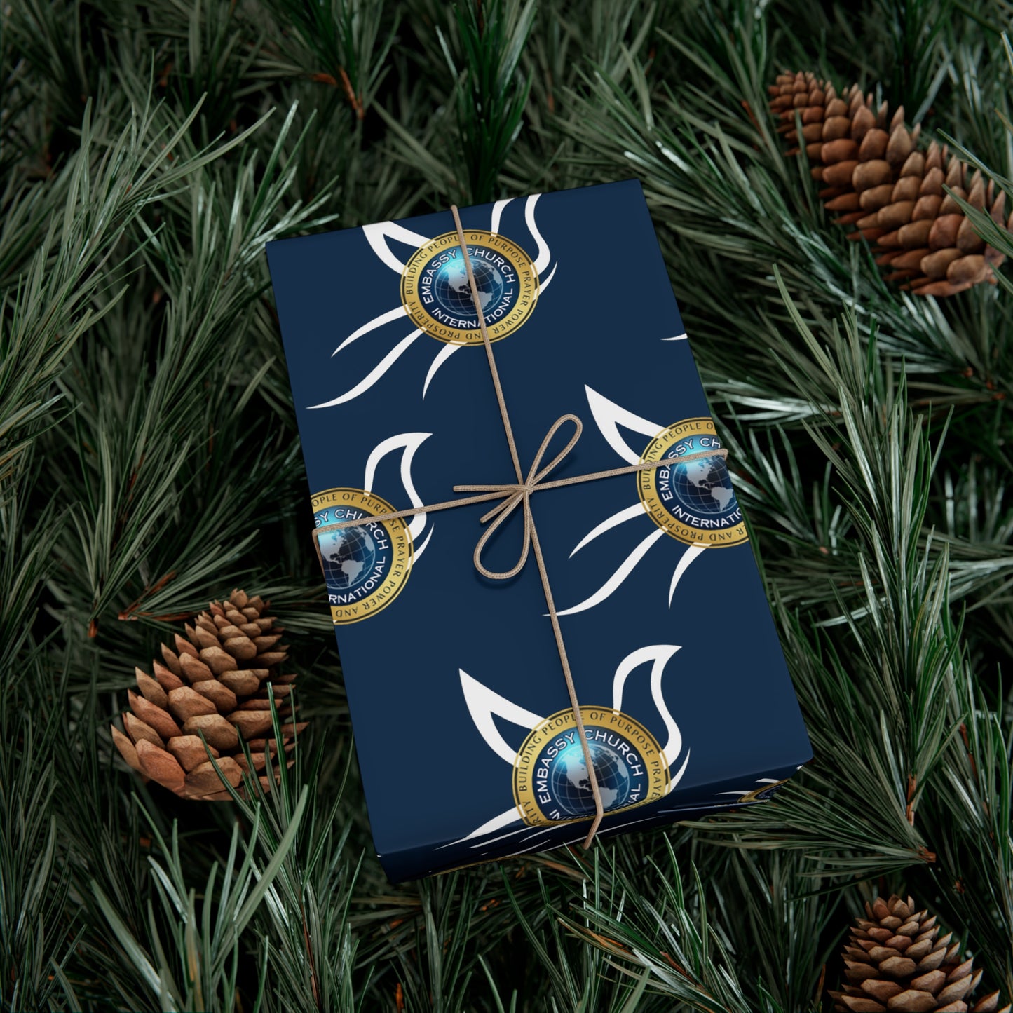 Embassy Church International Dove Gift Wrap Papers