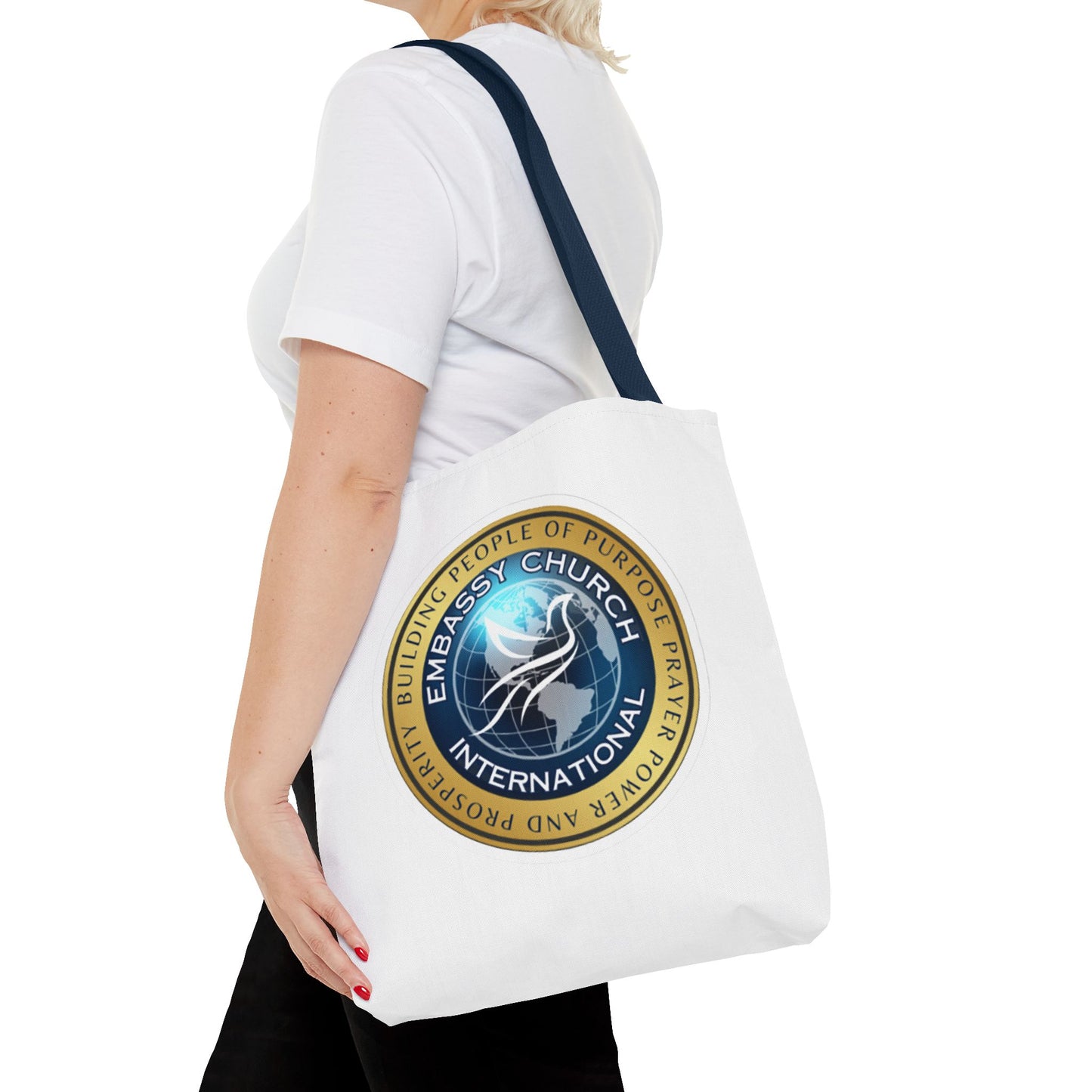 Embassy Church International Tote Bag