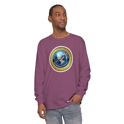 Embassy Church International Unisex Garment-dyed Long Sleeve T-Shirt