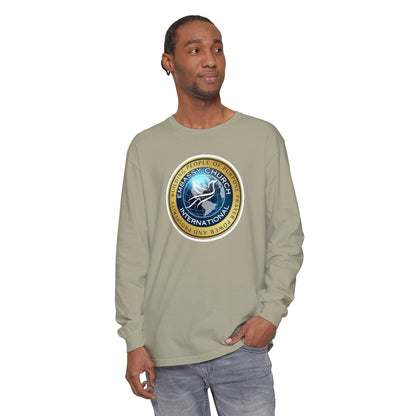 Embassy Church International Unisex Garment-dyed Long Sleeve T-Shirt